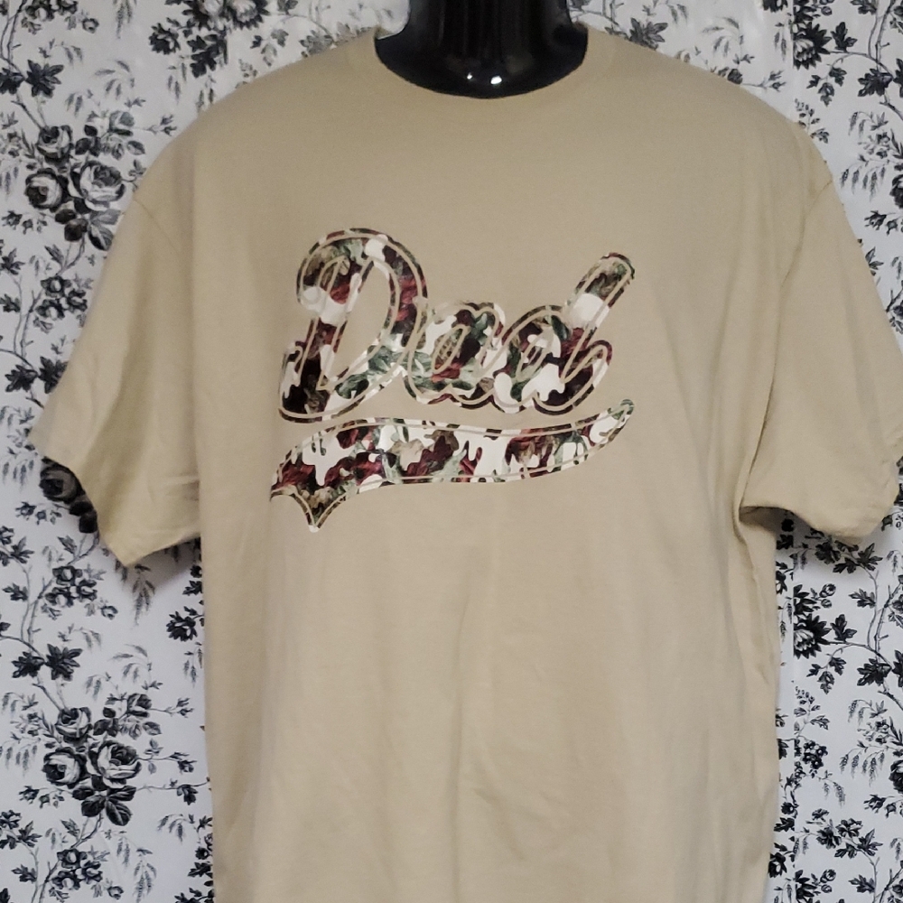 Dad Camo Print Tee